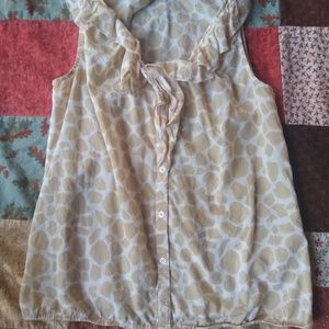 Ann Taylor Loft Small Sleeveless Top